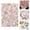 B, variant on Floral Wrapping Paper for Gift Bouquet and Birthday Present, 10 Sheets of European Vintage Wrapping Roll for Wedding and Anniversary, Rustic Flower Paper for DIY Craft, Pink