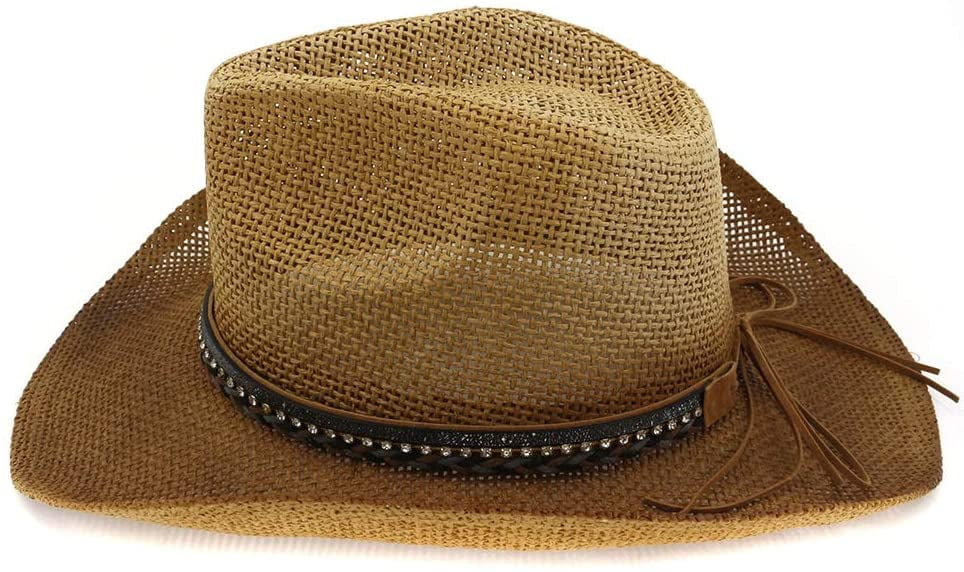 Straw Hat Men Women Spray Paint Straw 