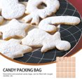 thumbnail image 3 of ADDHAT 50Ud Bolsas Pequeñas De Papel Kraft Para Empaquetar Dulces Y Snacks Con Patrón Festivo Resistente, 3 of 7