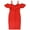 Red, variant on RACHEL ROY Womens Red Zippered Ruffled Off The Shoulder V Neck Midi Party Sheath Dress L