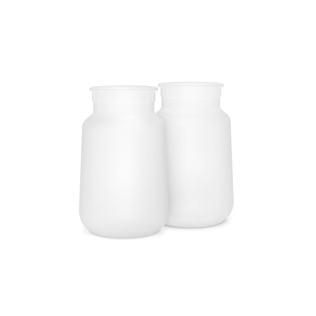 Bolsa de repuesto para biberón Suavinex Zero Zero 270 ml, pack de 2