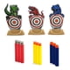 thumbnail image 4 of Pistola De Juguete Con Forma De Dinosaurio, Lanza Dardos azul acero S Rm Regalomex WGP1219800/WGP1219798/WGP1219799, 4 of 8