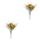 thumbnail image 4 of Matsuzay Fondo de rama de flores artificiales, atmósferas de plantas DIY, adorno falso, encimera, artesanía, patio de plástico, decoración Naranja 2Conjunto, 4 of 6