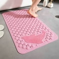 thumbnail image 5 of Tainini Clearance! Bath Tub Shower Mat 17*29.5 Inch Non-Slip and Extra Large, Bathtub Mat with Suction Cups, Machine Washable Bathroom Mats with Drain Holes, 5 of 9
