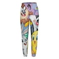 thumbnail image 3 of Looney Tunes Characters Womens Sweatpants Joggers Pants Daily Trousers 3D Printing Novelty Casual Sweatpants With Drawstring Closed Bottom, 3 of 7