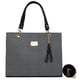thumbnail image 1 of Bolso Cuadri Para Dama FANA Isadora Color CuadriBlanco 4 Fashions La Quiero, M4021!!, 1 of 3