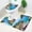F44, variant on 3pcs Set Mediterranean Landscape Bath Mat Oil Painting Europe Coastal Urban Landscape Decoration Anti Slip Bathroom Accessories