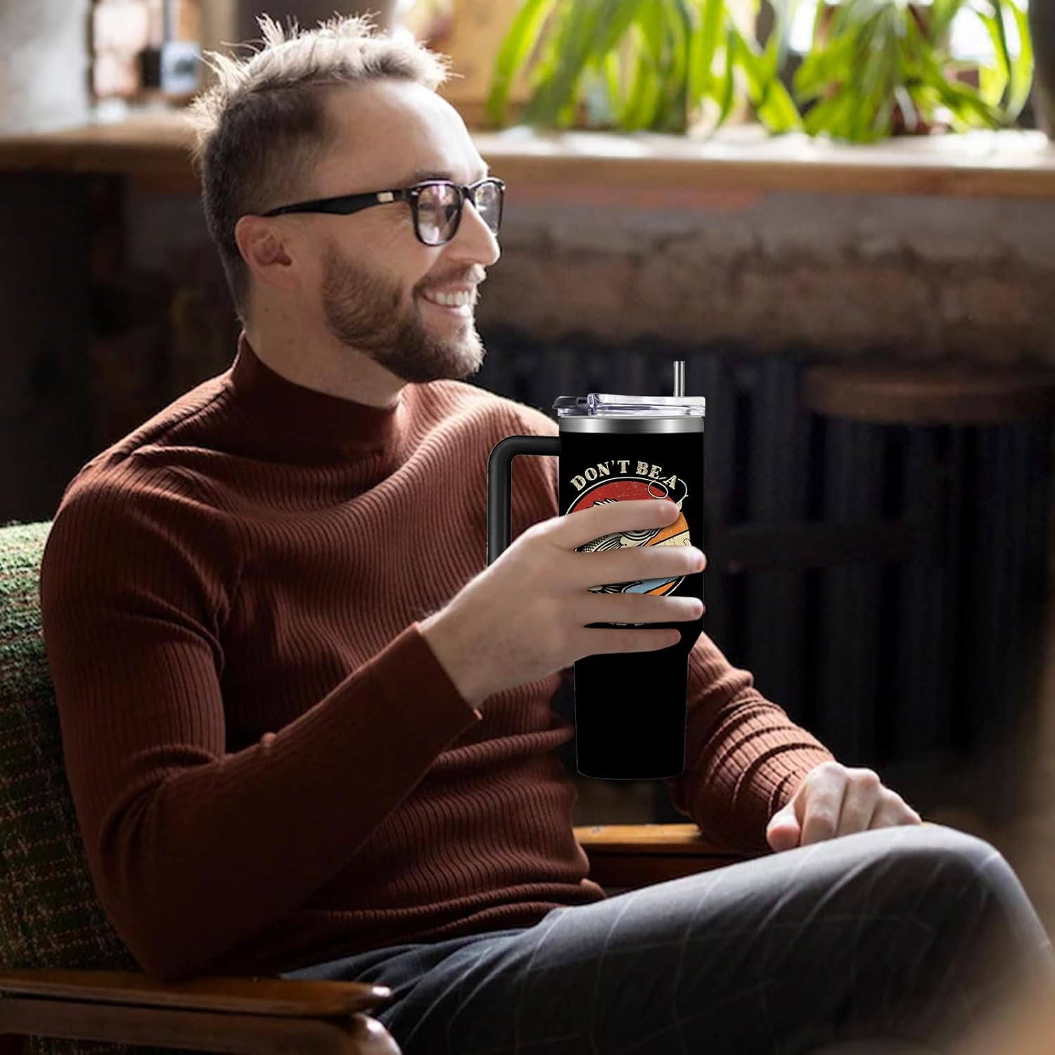 Fishing Gifts For Men Dad Coffee Tumbler Fishing Lovers Cup Gift For Fisherman Fathers Day Birthday Gifts For Him Son Husband Fishings Gift Water Drinking Cups