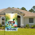 thumbnail image 2 of Amhnf Welcome Duck Family Garden Flag For Home Outdoor Garden Yard Decor 12x18 inch, 2 of 5