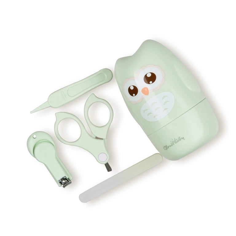 Gloval Baby 4-in-1 Nail Kit with Owl Case, Green photo 5