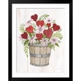 thumbnail image 2 of Art.com Rustic Valentine Bushel Basket Art Print by Kathleen Parr McKenna, Black Frame Wall Art, 32" x 40", 2 of 5