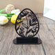 thumbnail image 5 of Fiudx Decoración del hogar Decoración acrílica estereoscópica de conejito de Pascua Decoración de fiesta navideña Decoración acrílica hueca, 5 of 5