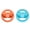Orange + Blue, variant on Racing Wheel Attachments for Nintendo Switch 2 Joy-Con Controllers - Immersive Driving & Motion Control for NS2 Gaming