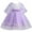 Purple, variant on Gubotare Girls Royal Dress Baby Girl Dress Smocked Puff Sleeve Mesh Tutu Tulle Dresses Princess Birthday Wedding Dresses Summer Clothes (Hot Pink,Size 7-8 Years)