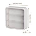 thumbnail image 3 of Organize Your Mini Pop Collection with our Wall-Mounted Bubble Matt Acrylic Display Rack - Dustproof, Moisture-proof, and Hand Organizer with Adhesive Wedge, 3 of 4