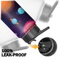 thumbnail image 5 of Galaxy Insulated Water Bottle with Straw & Cleaning Brush – 18oz | Leakproof, BPA-Free, 304 Stainless Steel, Wide Mouth, Travel Mug for Car, Gym, Office, Starry, Christmas Thanksgiving Gift, 5 of 5