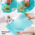 thumbnail image 5 of 4 PCS Refrigerator Mats Fridge Shelf Liners, Non Adhesive Kitchen Drawer and Cabinet Liner EVA Fridge Mats for Shelf, Washable Liners for Home/Kitchen By TORUBIA( Green), 5 of 5