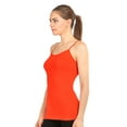 thumbnail image 2 of Womens Thin Strap Camisole - Fire Red, 2 of 4