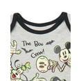 thumbnail image 3 of Halloween Mickey & Friends Unisex Baby Glow in the Dark Outfit Set, 3-Piece, Sizes 0M-12M, 3 of 13