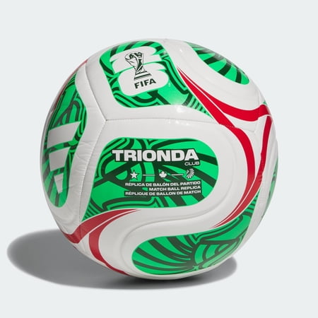 Condition photo showing As Is for adidas unisex-adult world cup club mexico, white/vivid red/ green/flash lime, 5