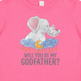 thumbnail image 4 of Inktastic Will You Be My Godfather? Boys or Girls Baby T-Shirt, 4 of 5