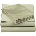 thumbnail image 1 of 530 Thread Count Egyptian Cotton King Sheet Set Solid  Sage, 1 of 1