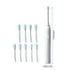 thumbnail image 3 of Xihbxyly Cepillo de Dientes Eléctrico, 10 Cabezales de Repuesto, 6 Modos de Limpieza, Carga Rápida, Resistencia Al Agua Ipx7, Limpieza Profunda de Manchas, Batería de Larga Duración, 8 Horas de Carga, 3 of 7