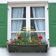 thumbnail image 3 of Southern Patio 36 Inch Medallion Hanging Windowsill Garden Box Planter, Black, 3 of 7