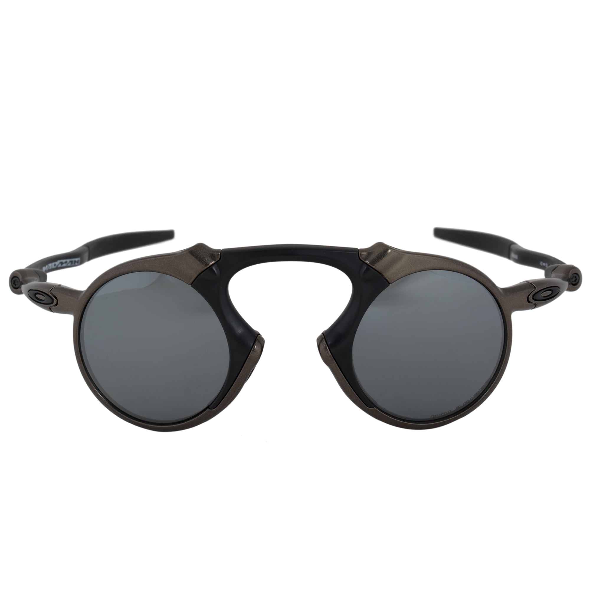 Oakley Madman Round Sunglasses 0OO6019 601902 41 POL Black and Bronze Frame Polarized Black Iridium Lenses Walmart