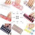thumbnail image 3 of Flash Gel Nail Stickers 20 Finger Phototherapy Lamp Nail Polish Gel Nail Stickers Half Baked Nail StickersNG200303, 3 of 5