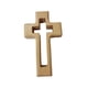 thumbnail image 4 of Decoración de cruz de madera, adorno de Jesús, letrero de escritorio, estatua de cruz, figura coleccionable Café, 4 of 9