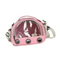 thumbnail image 1 of Bolsa de transporte para hámster, ardilla pequeña, bolso de mano para viaje, ratones, mascotas pequeñas, ratas, bolso de hombro, jaula de transporte Rosa, 1 of 8