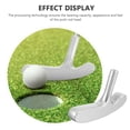 thumbnail image 4 of OULII 1Ensemble Tête de Putting de Golf Argentée avec Forme Plate et Design Sphérique pour Clubs de Golf, 4 of 7
