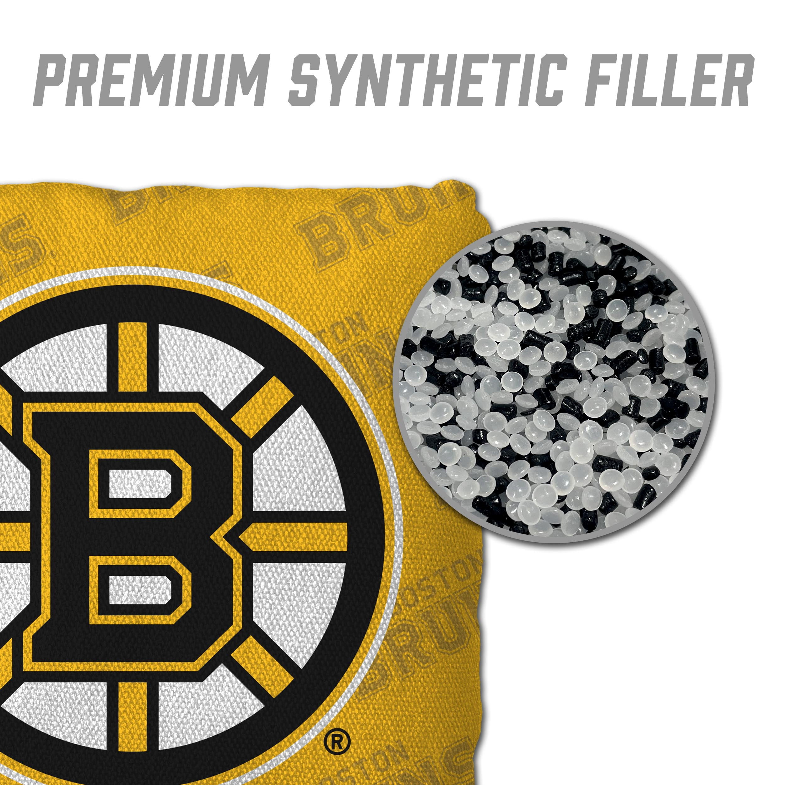 NHL Boston Bruins Cornhole Bags - 4PK - Yellow
