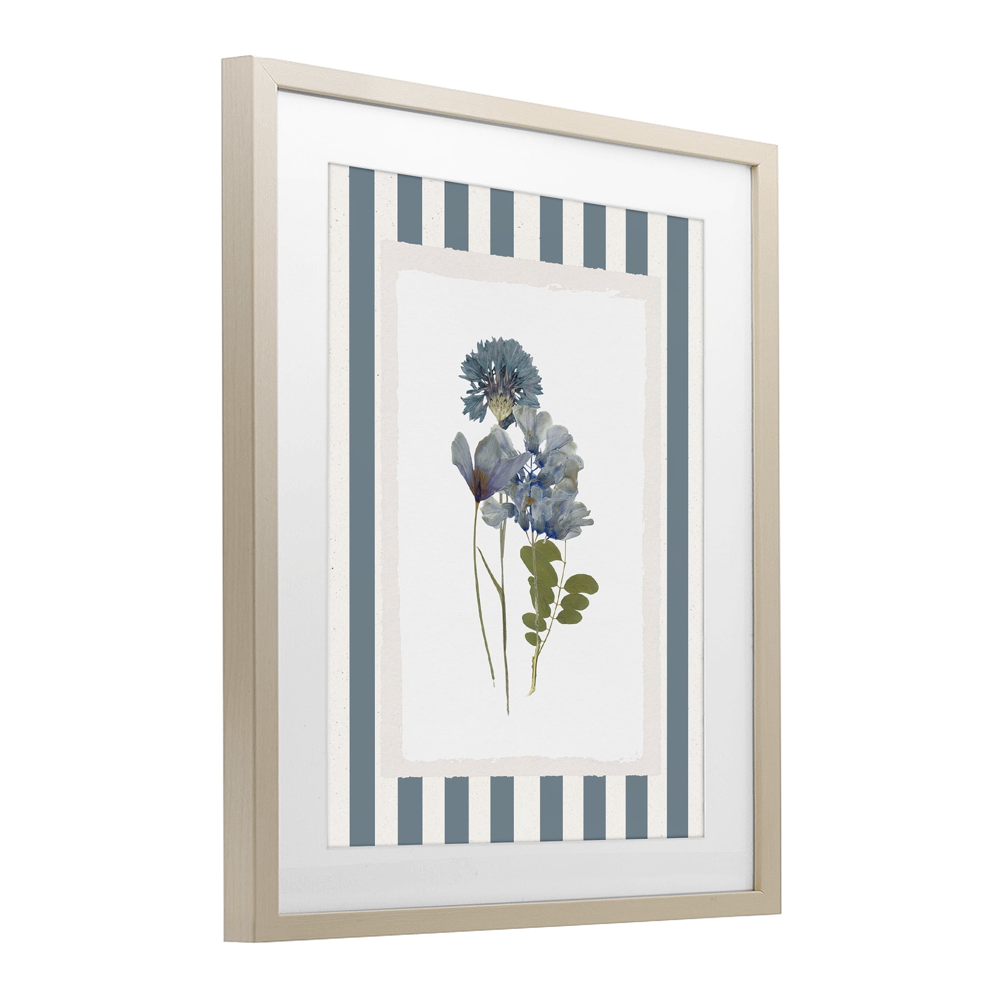 Stupell Industries Summer Memory Flowers Birch Framed Print Under Glass, design by Val Rhodes