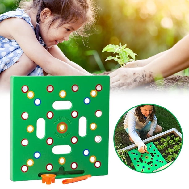 Espaciador De Semillas, Suministros De Jardín, Dispositivo De Plantación, Accesorios De Patio, Plantilla De Siembra Doméstica, Capacidad Manual Para Macetas De Guardería Para Niños Guardurnaity HA035744-00