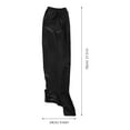 thumbnail image 6 of LYTMENT Black Oxford Cloth Motorsport Pants for Men with Rain Cover, 6 of 9