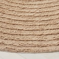 thumbnail image 3 of Safavieh Easy Care Edythe Solid Machine Washable Area Rug, Orange, 6' x 6' Round, 3 of 7