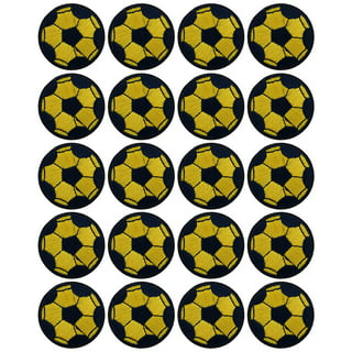Soccer Ball Patch Football Futebol Fútbol Embroidered Iron-on N1