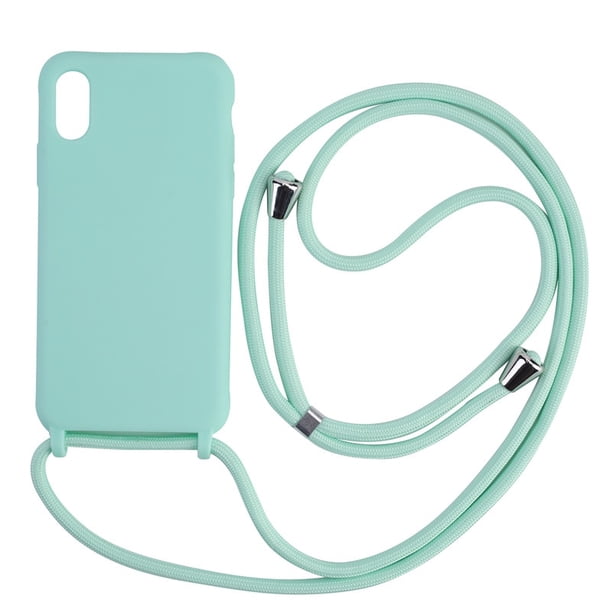 Funda de teléfono con cordón para collar para Samsung Galaxy S23 S22 S21 Plus S20 Ultra Note 20 S10 S9 A52 A72 A51 A71, funda con cadena y cordón Tan Jianjun unisex