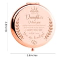 thumbnail image 3 of Espejo compacto de maquillaje Soulpetals para hija, regalo de mamá, 3 of 5