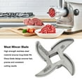 thumbnail image 4 of Stainless Steel Knives Cutter Blade, Meat Grinder Blade Rustproof Accurate Cutting Multifunctional Safe  for Kitchen, 4 of 7