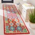 thumbnail image 2 of SAFAVIEH Aspen Warwick Tribal Runner Rug, Red/Blue, 2'3" x 9', 2 of 8