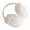 White, variant on D-GROEE Women Winter Earmuffs Girl Ski Adjustable Ear Covers Ear Warmer Outdoor Plush Knit Earmuff
