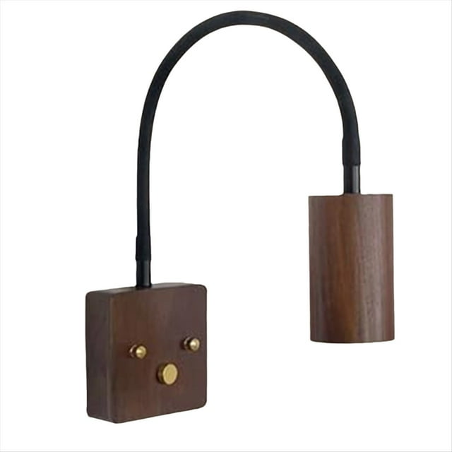 Lámpara de Pared Retro con Brazo Giratorio de 360 Grados, Lámpara de Lectura Japonesa para Dormitorio.