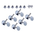 thumbnail image 1 of STARTIST 6 Pcs Cordes de Guitare Pegs Machine 3Right3Left Boutons de Tête, 1 of 8