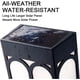 thumbnail image 3 of SZTXJ 6 Pack Solar Powered Patio Lights Decorative Outdoor Garden LED Fence Post Lights, 3 of 5