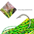 thumbnail image 3 of Señuelos de pesca con cuchillas giratorias de lentejuelas, señuelo de Metal duro para lubina, trucha, salmón, Walleye, agua dulce y salada, 5 uds., 10g/14g, 3 of 5