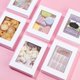 thumbnail image 4 of Paquete de 24 cajas de regalo rectangulares transparentes de PVC con ventana de 3,9 x 3,2 x 0,8 pulgadas, cajas de regalo de papel kraft blanco, 4 of 9
