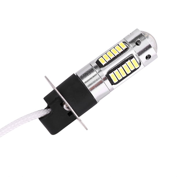 Bombilla DRL, par de bombillas LED para faros delanteros de automóvil H3 4014 Funcionalidad versátil